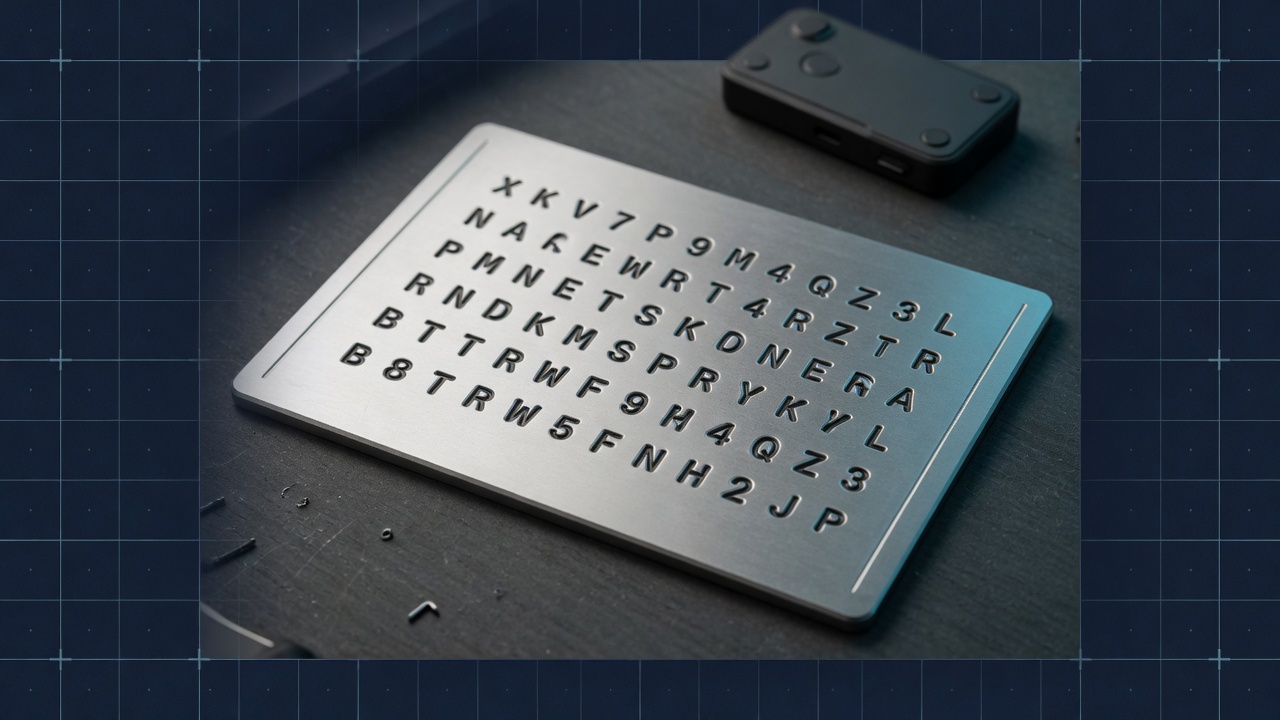 Seed Phrase Metal Backup Pros And Cons
