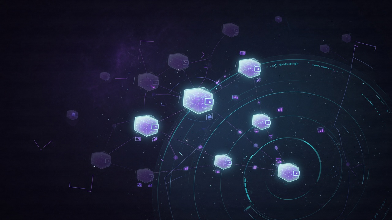 Abstract wallet tracking radar for Telegram smart money bots